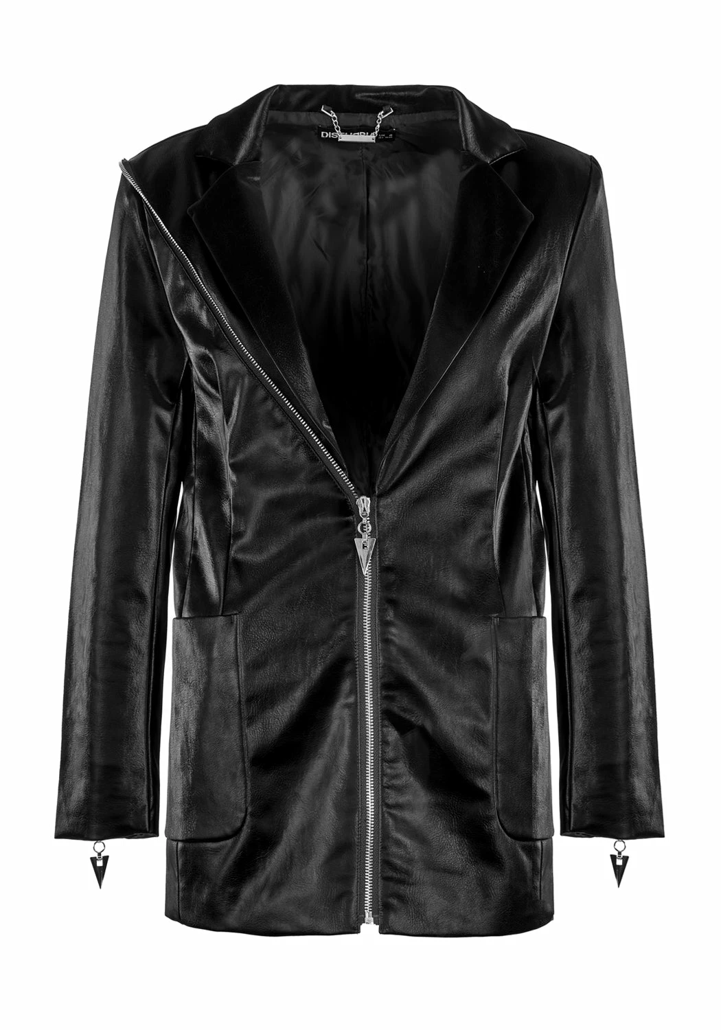 ORI1 Aureole Faux Leather Blazer Outerwear 10 ORI1 Aureole Faux Leather Blazer Outerwear