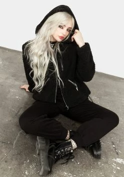 ORI1 Noctule Teddy Oversized Jacket