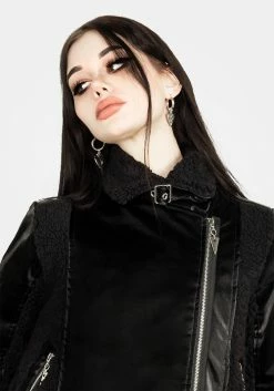 ORI1 Motley Oversized Biker Jacket Outerwear