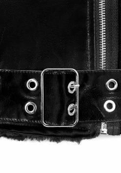 ORI1 Motley Oversized Biker Jacket Outerwear