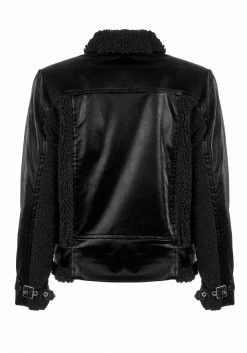 ORI1 Motley Oversized Biker Jacket Outerwear