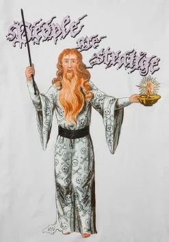 TOT1 Tops WIZARD WHITE UNISEX T-SHIRT