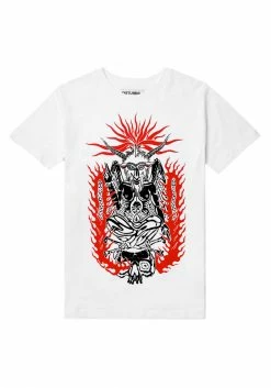 TOT1 Tops BAPHOMET WHITE UNISEX T-SHIRT