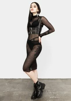 YHU1 Exorcism Double Belt Harness 14 YHU1 Exorcism Double Belt Harness