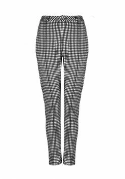 MET1 Bottoms Martha Gingham Tapered Trousers 15 MET1 Bottoms Martha Gingham Tapered Trousers