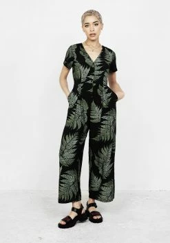 MET1 Bottoms Fern Relaxed Jumpsuit 15 MET1 Bottoms Fern Relaxed Jumpsuit