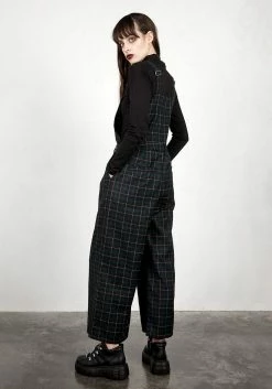 MET1 Ava Wide Leg Dungarees Bottoms