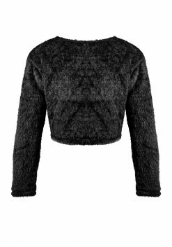 PFA1 Binx Fluffy Relaxed V-Neck Cardi 18 PFA1 Binx Fluffy Relaxed V-Neck Cardi