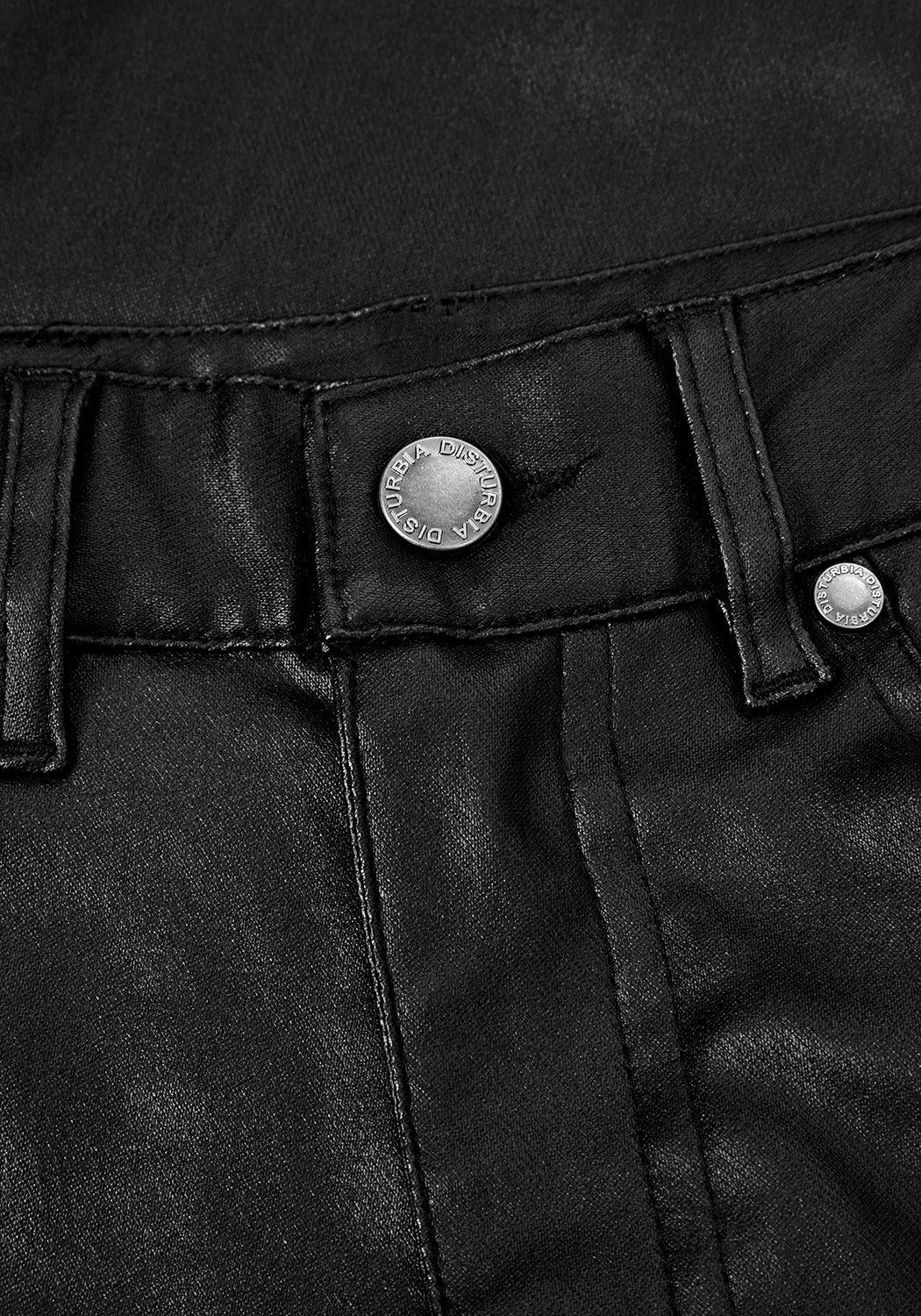 MET1 Bottoms BITEFEST COATED SKINNY TROUSER 10 MET1 Bottoms BITEFEST COATED SKINNY TROUSER