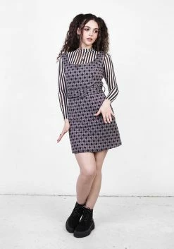 MET1 Dresses CLOWNTEARS BELTED PINAFORE DRESS