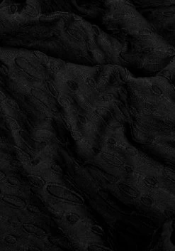 MET1 Tops DISTRESSED JERSEY LONG SLEEVE TOP