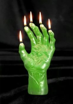 AFT1 HAND OF GLORY CANDLE - GREEN Lifestyle