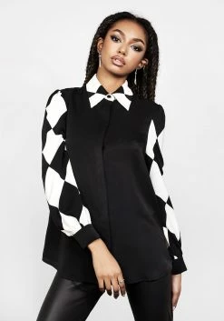 LVT1 RAGBAG BALLOON SLEEVE SHIRT AfterDark Academia