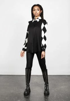 LVT1 RAGBAG BALLOON SLEEVE SHIRT AfterDark Academia