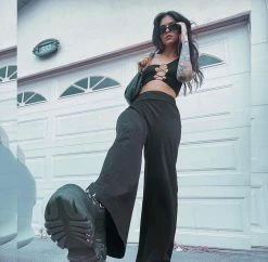 DDS1 Disillusion Wide Leg Pant Bottoms