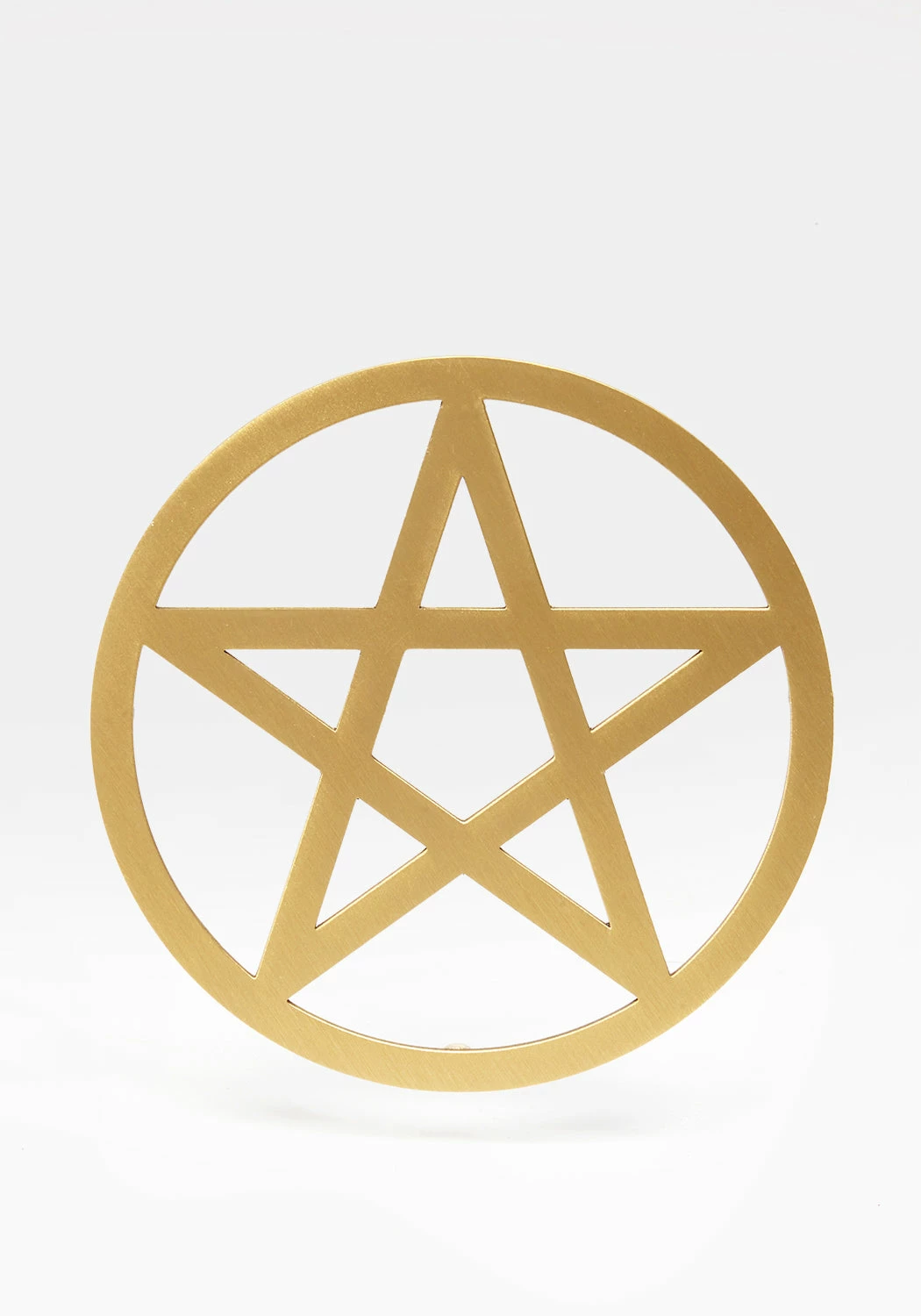 KEO1 Lifestyle PENTAGRAM BRASS COASTER