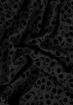 MET1 LOVESPELL FLOCKED MESH MIDI SKIRT 13 MET1 LOVESPELL FLOCKED MESH MIDI SKIRT