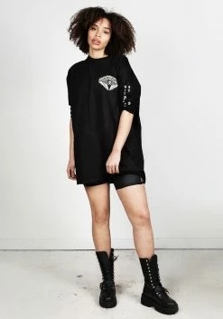 DMT1 Meditate Tee Dress Tops