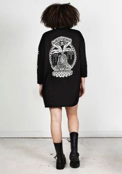 DMT1 Meditate Tee Dress Tops