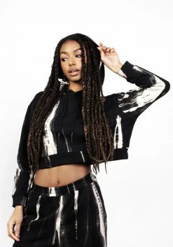 MET1 SOLITUDE TIE DYE HOODY Tops