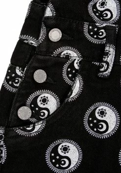 DEN1 Karma Short Dungarees Bottoms