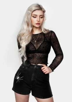 DEN1 Bottoms Widow Shorts