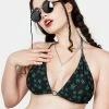 DIF1 Swimwear MARY JANE TRIANGLE BIKINI TOP
