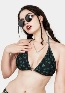 DIF1 Swimwear MARY JANE TRIANGLE BIKINI TOP