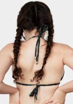 DIF1 Swimwear MARY JANE TRIANGLE BIKINI TOP 9 DIF1 Swimwear MARY JANE TRIANGLE BIKINI TOP