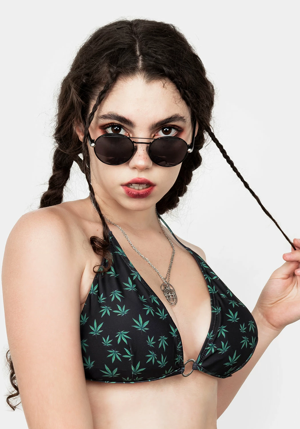 DIF1 Swimwear MARY JANE TRIANGLE BIKINI TOP 7 DIF1 Swimwear MARY JANE TRIANGLE BIKINI TOP