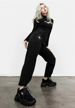 DGH1 Footwear SUPERNAUT SNEAKERS - BLACK