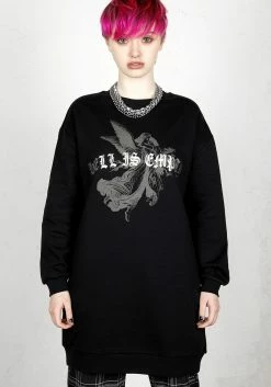 DMT1 Tops Hell Is Empty Sweater Dress