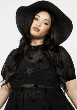 MET1 ORION SHEER DRESS Dresses