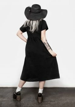 MET1 Dresses Rowan Linen Button Up Midi Dress