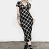 MET1 SINGLES BIAS CUT MIDI DRESS