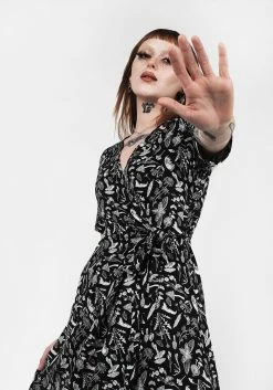 MET1 Earth Magick Wrap Dress Dresses