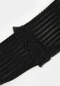 MET1 Mourning Ruffle Top 22 MET1 Mourning Ruffle Top