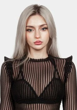 MET1 Mourning Ruffle Top 21 MET1 Mourning Ruffle Top