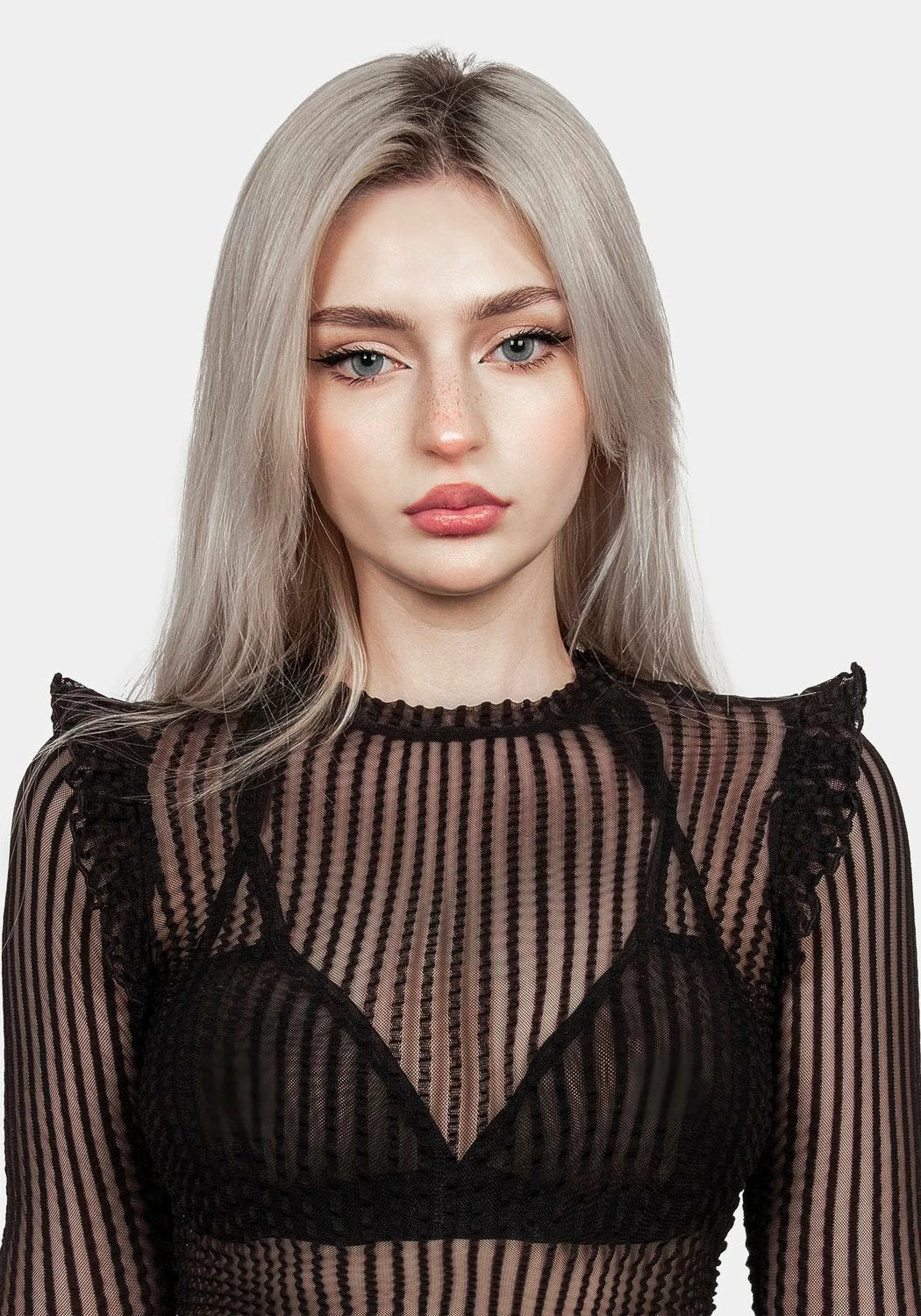 MET1 Mourning Ruffle Top 11 MET1 Mourning Ruffle Top