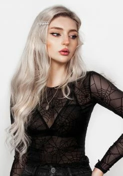 MET1 Tops Venom Mesh Crop