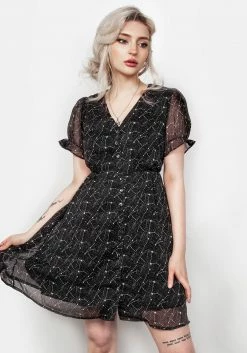 MET1 Spectral Button Up Dress