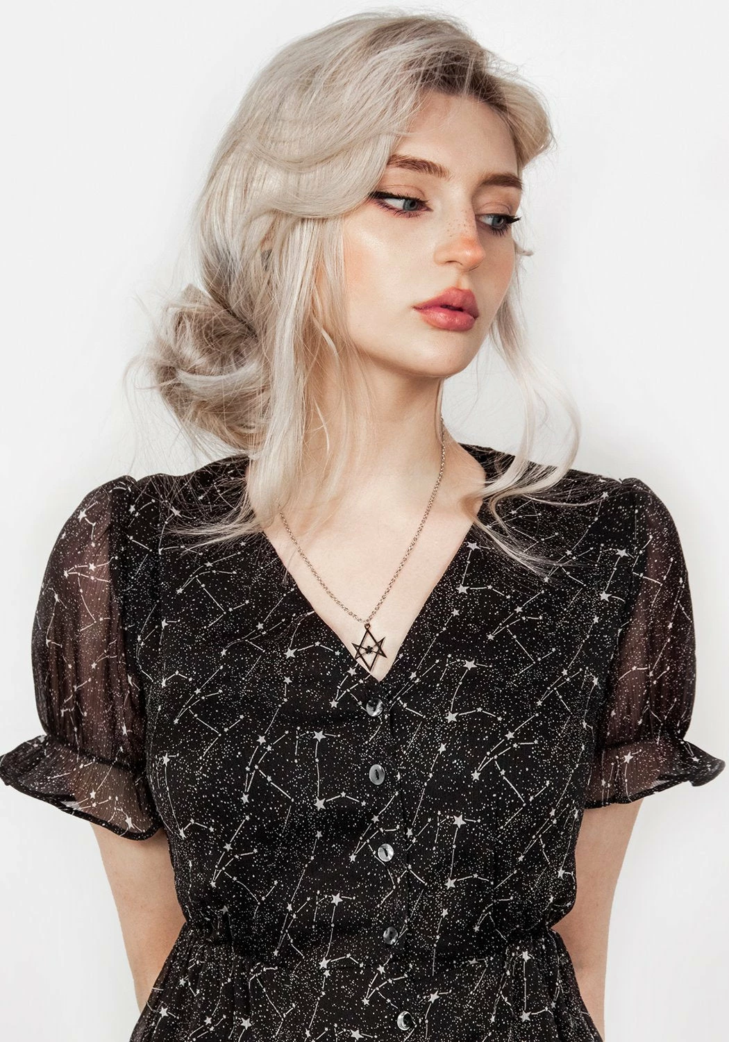 MET1 Spectral Button Up Dress 7 MET1 Spectral Button Up Dress