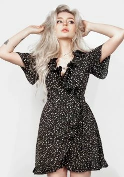 MET1 Dresses Moonseed Wrap Ruffle Dress 13 MET1 Dresses Moonseed Wrap Ruffle Dress