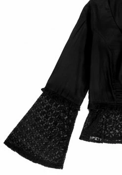 MET1 FREYA FLUTE SLEEVE TOP Tops