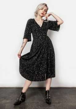 MET1 Dresses Celestial Midi Kimono Dress