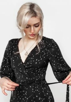 MET1 Dresses Celestial Midi Kimono Dress