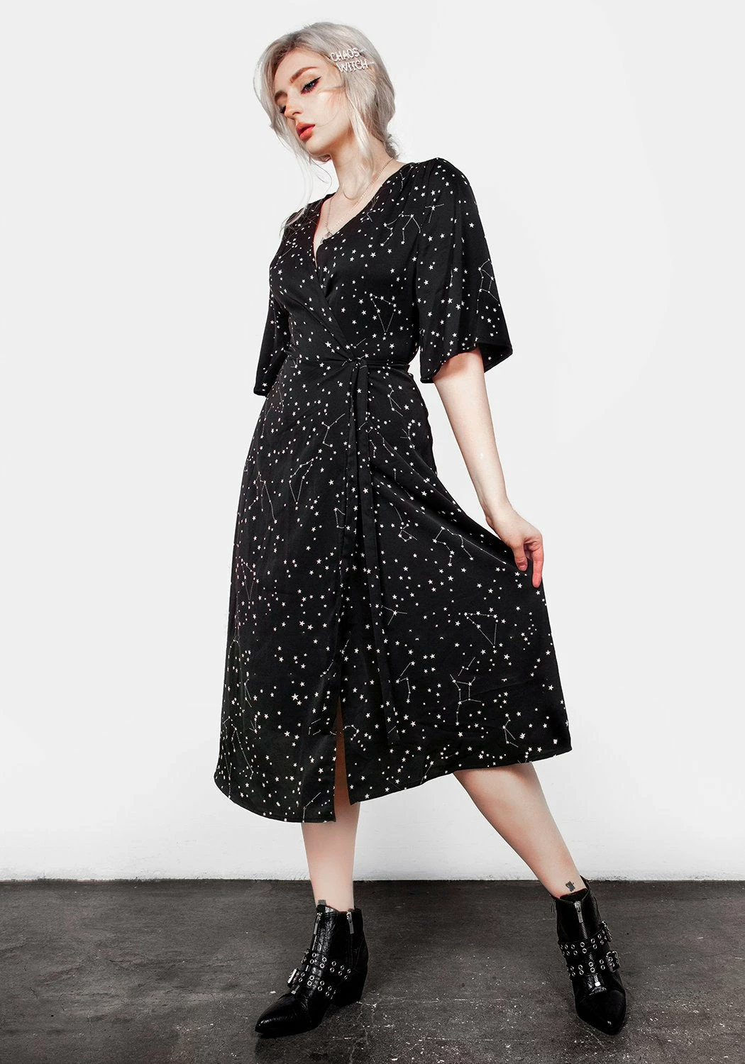 MET1 Dresses Celestial Midi Kimono Dress 5 MET1 Dresses Celestial Midi Kimono Dress