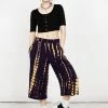 MET1 Skylar Flowy Crop Trousers Bottoms
