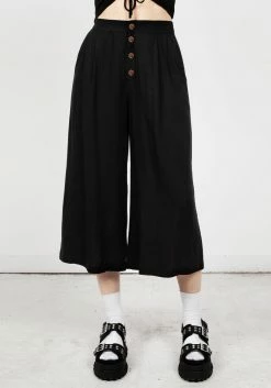 MET1 Mildred Flowy Crop Trousers Bottoms