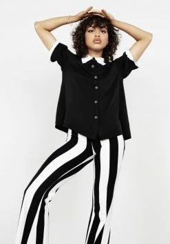 MET1 Afterlife Stripe Jersey Flares